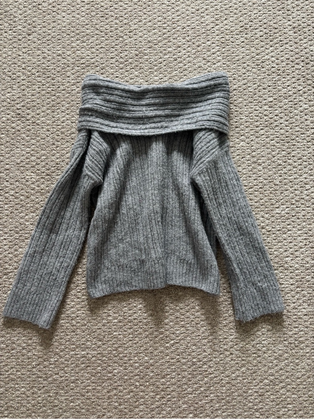 Snowie Off-Shoulder Knit Sweater